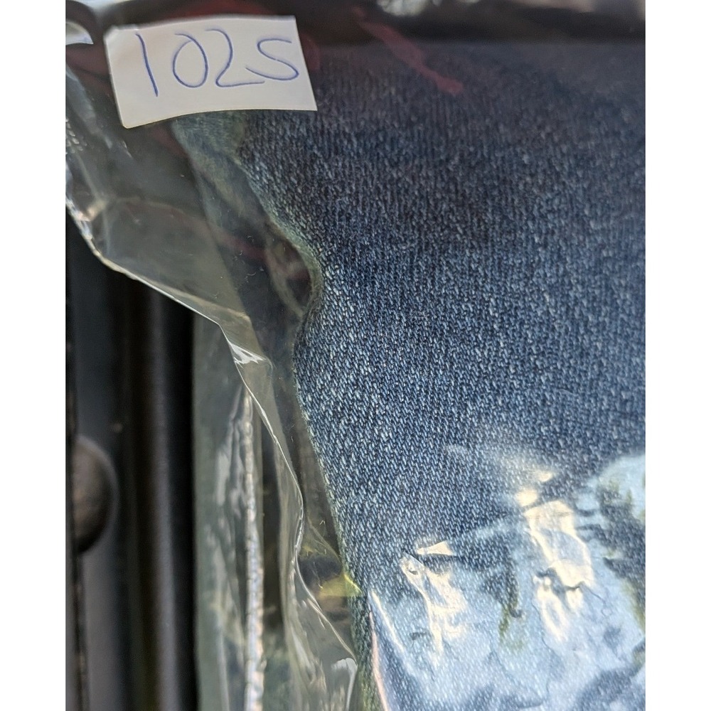 Peace Love World Wide Leg Jeans 0 Boho Distressed Streetwear Frayed Edgy Hippie - Picture 13 of 13